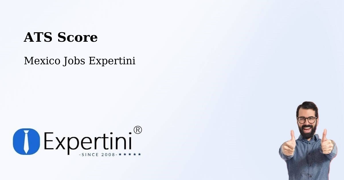 Resume ATS Score & Job Description Match Tool – Sentispac - Mexico Jobs Expertini